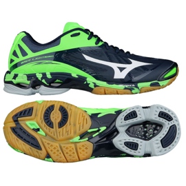 Mizuno Wave Lightening Z2 M V1GA160006 lentopallokengät laivastonsininen laivastonsininen