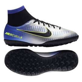 Nike MercurialX Jr Victory Vi Neymar Df Tf 921492-407 kenkä monivärinen harmaa