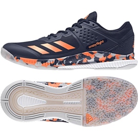 Adidas Crazyflight Bounce M BB6118 lentopallokengät tummansininen