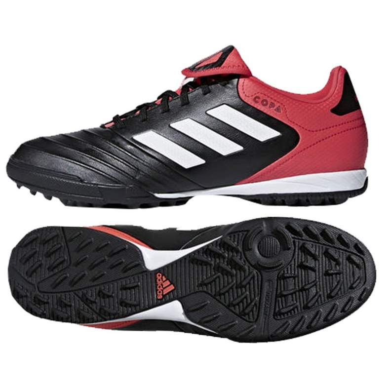 Adidas Copa Tango 18.3 Tf M CP9022 jalkapallokengät musta musta