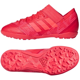 Adidas Nemeziz Tango 17.3 Tf Jr CP9238 jalkapallokengät monivärinen punainen