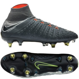 Nike Hypervenom Phantom 3 Elite Df Fg Ac M AH7269-081 jalkapallokengät harmaa harmaa