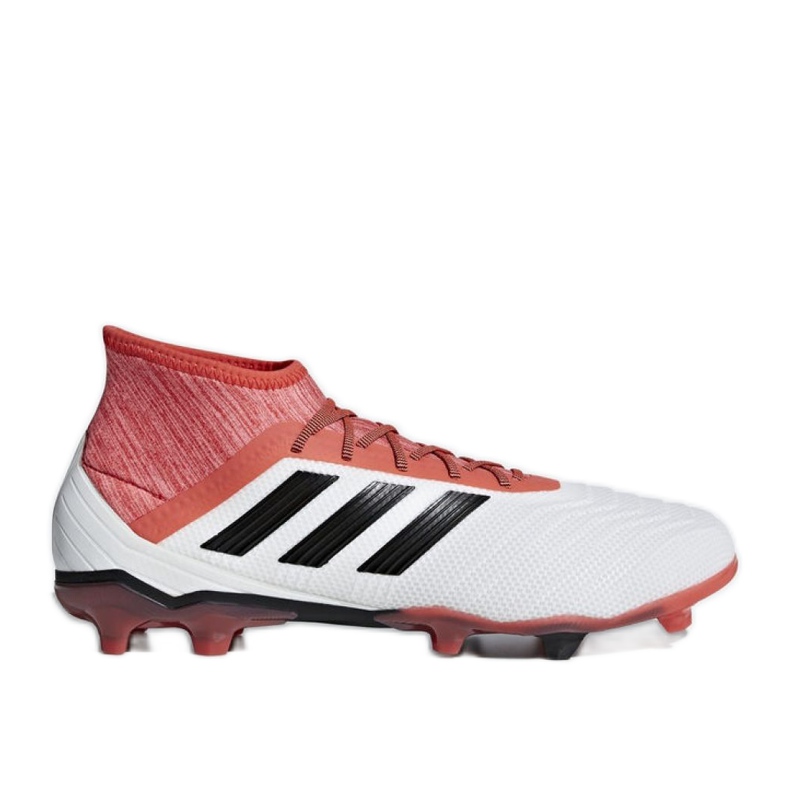 Adidas Predator 18.2 Fg M CM7666 jalkapallokengät monivärinen valkoinen