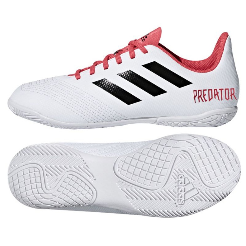 Sisäkengät adidas Predator Tango 18.4 In Jr CP9103 monivärinen valkoinen