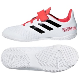 Sisäkengät adidas Predator Tango 18.4 valkoinen