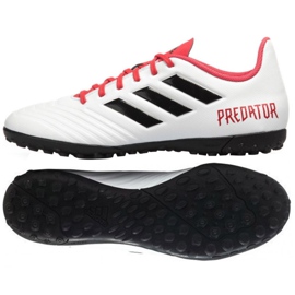 Adidas Predator Tango 18.4 Tf M CP9932 jalkapallokengät monivärinen valkoinen
