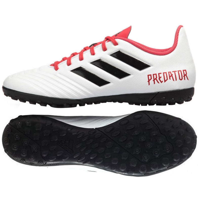 Adidas Predator Tango 18.4 Tf M CP9932 jalkapallokengät monivärinen valkoinen