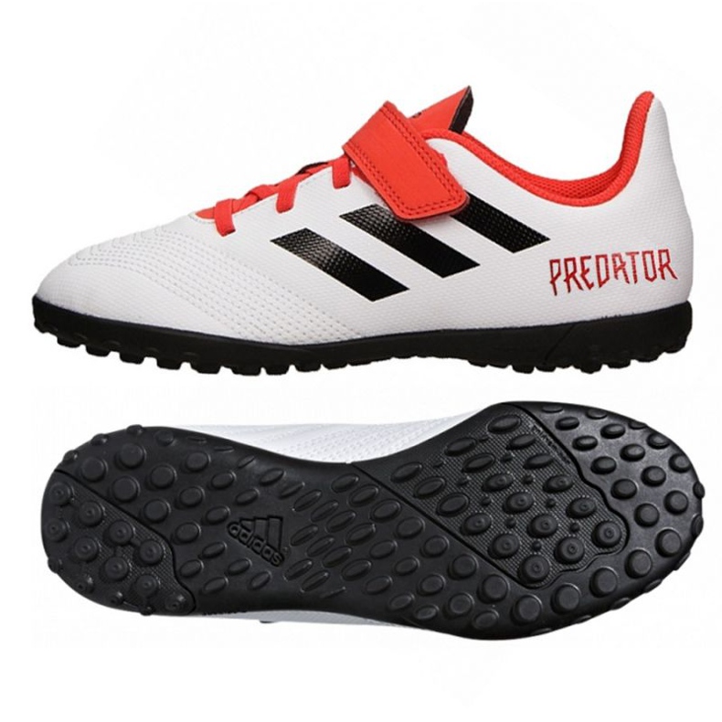 Adidas Predator Tango 18.4 jalkapallokengät valkoinen