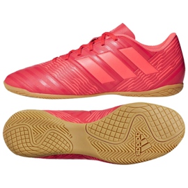 Sisäkengät adidas Nemeziz Tango 17.4 In M CP9087 punainen punainen