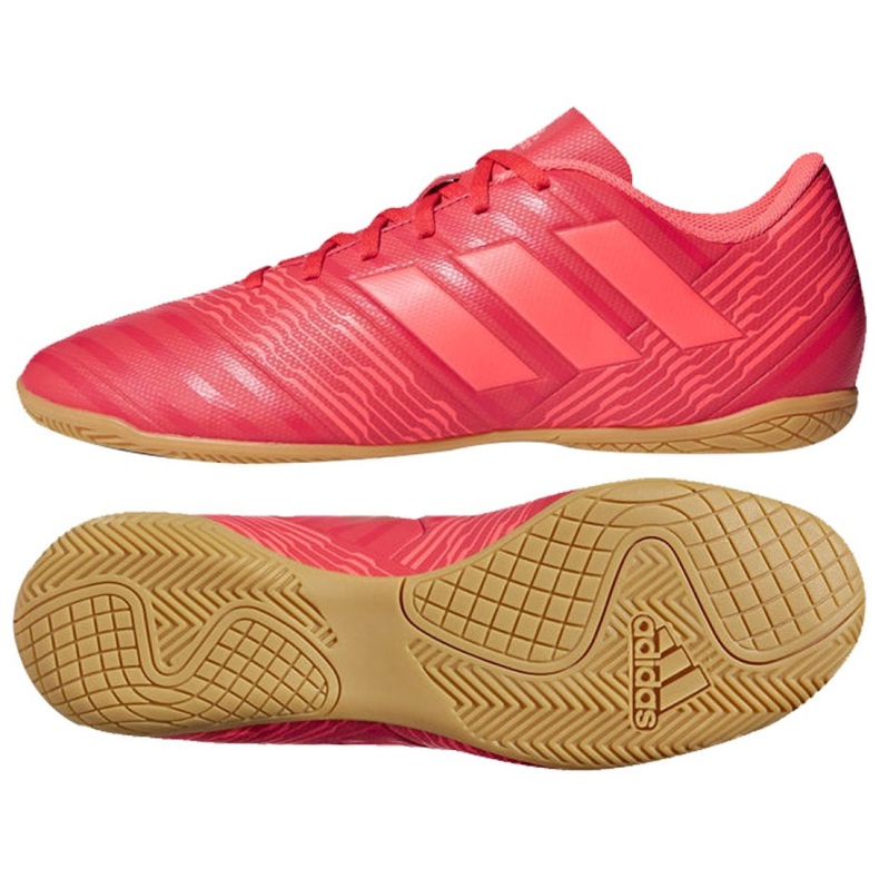Sisäkengät adidas Nemeziz Tango 17.4 In M CP9087 punainen punainen
