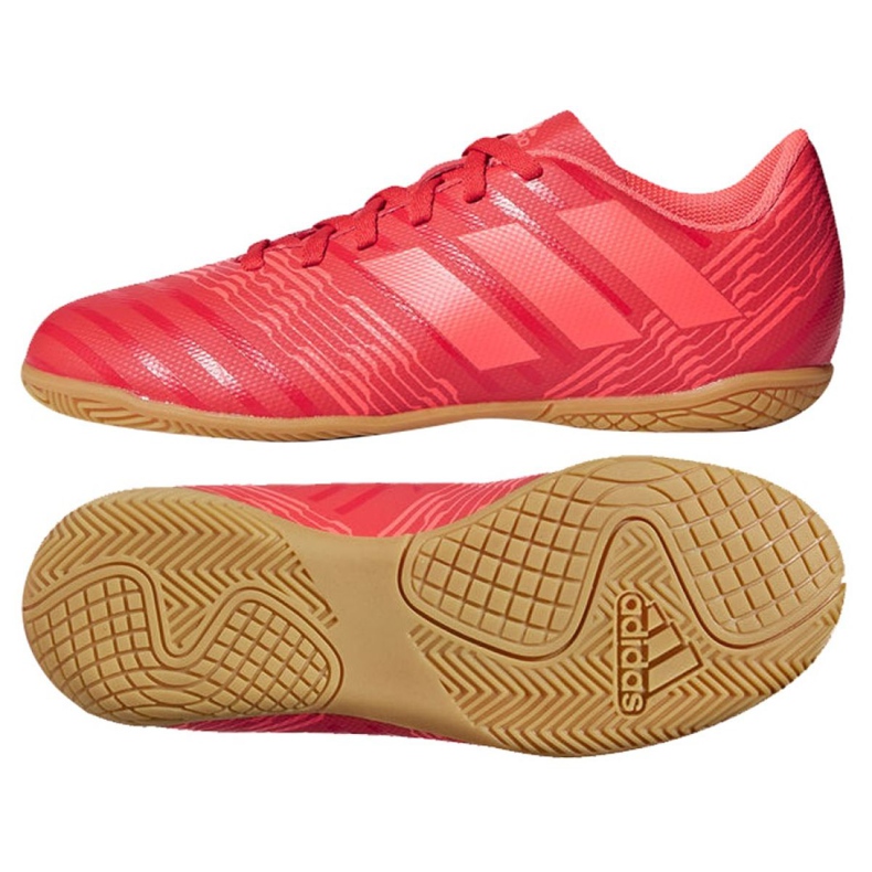 Adidas Sisäkengät Nemeziz Tango 17.4 In Jr CP9222 monivärinen punainen