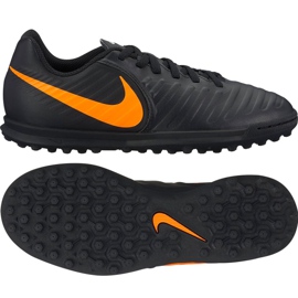 Nike LegendX 7 Club Tf Jr AH7261-080 jalkapallokengät musta musta