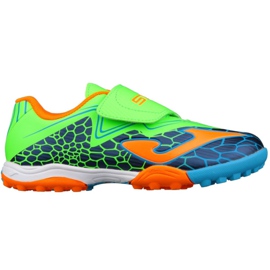 Joma Super Copa Tf Jr SCJS.804.TF jalkapallokengät vihreä vihreä