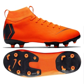 Nike Mercurial Superfly 6 Academy Gs Mg Jr AH7337-810 jalkapallokengät monivärinen oranssi