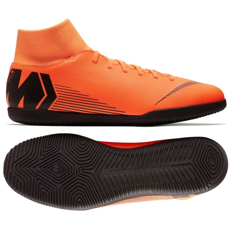 Nike Mercurial Superfly 6 Club Ic M AH7371-810 jalkapallokengät oranssi oranssi