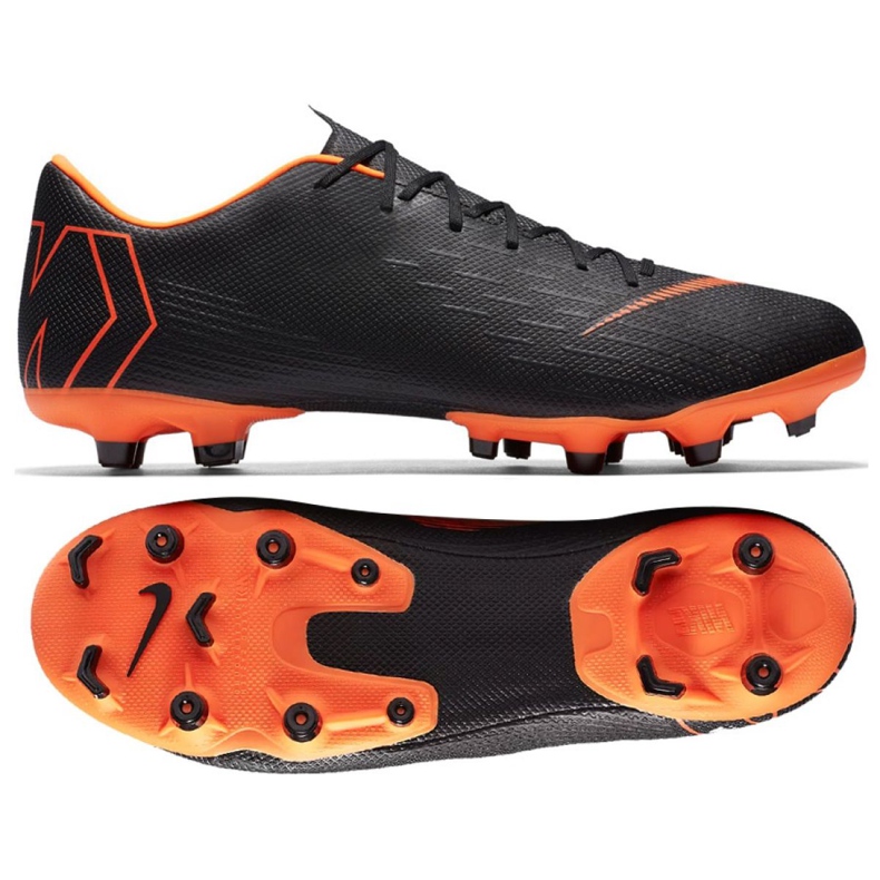 Nike Mercurial Vapor 12 Academy Fg M AH7375-081 jalkapallokengät monivärinen musta