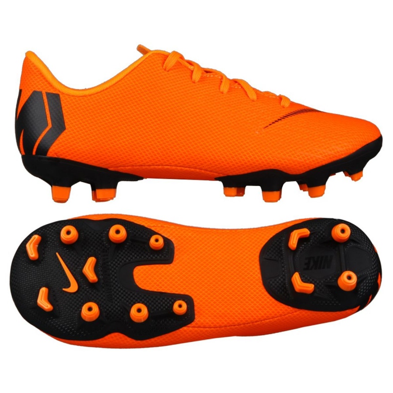 Nike Mercurial Vapor 12 Academy Ps Mg Jr AH7349-810 jalkapallokengät oranssi oranssi