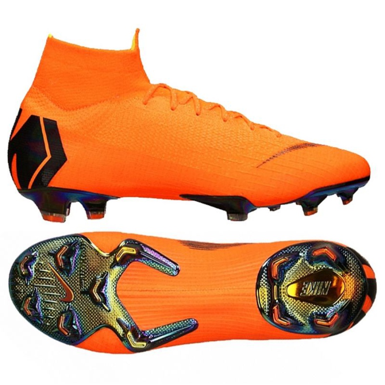 Nike Superfly 6 Elite Fg -jalkapallokengät oranssi