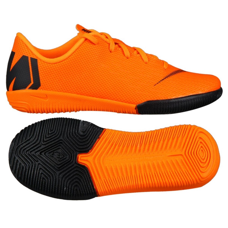 Nike Mercurial VaporX 12 Academy Ps Ic Jr AH7352-810 jalkapallokengät oranssi oranssi