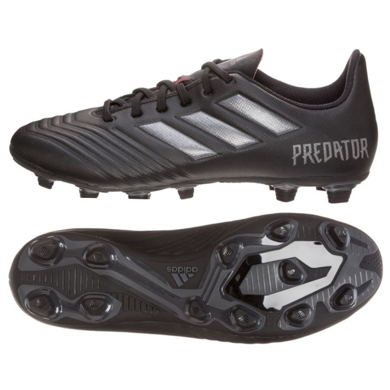 Adidas Predator 18.4 FxG M CP9266 jalkapallokengät monivärinen musta