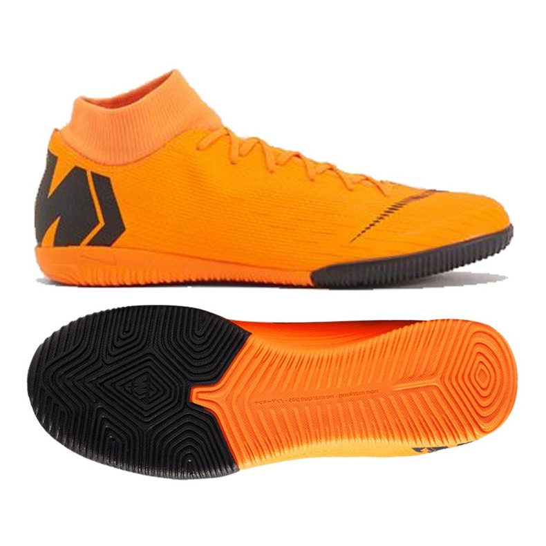 Sisäkengät Nike Merurial Superflyx 6 Academy Ic M AH7369-810 monivärinen oranssi