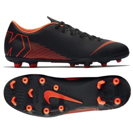 Nike Mercurial Vapor 12 -jalkapallokengät musta
