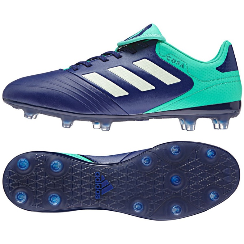 Adidas Copa 18.3 Fg M CP8959 jalkapallokengät monivärinen laivastonsininen