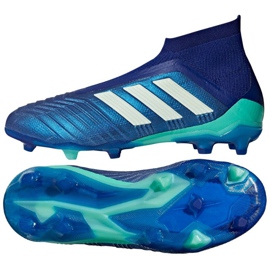 Adidas Predator 18+ Fg jalkapallokengät sininen