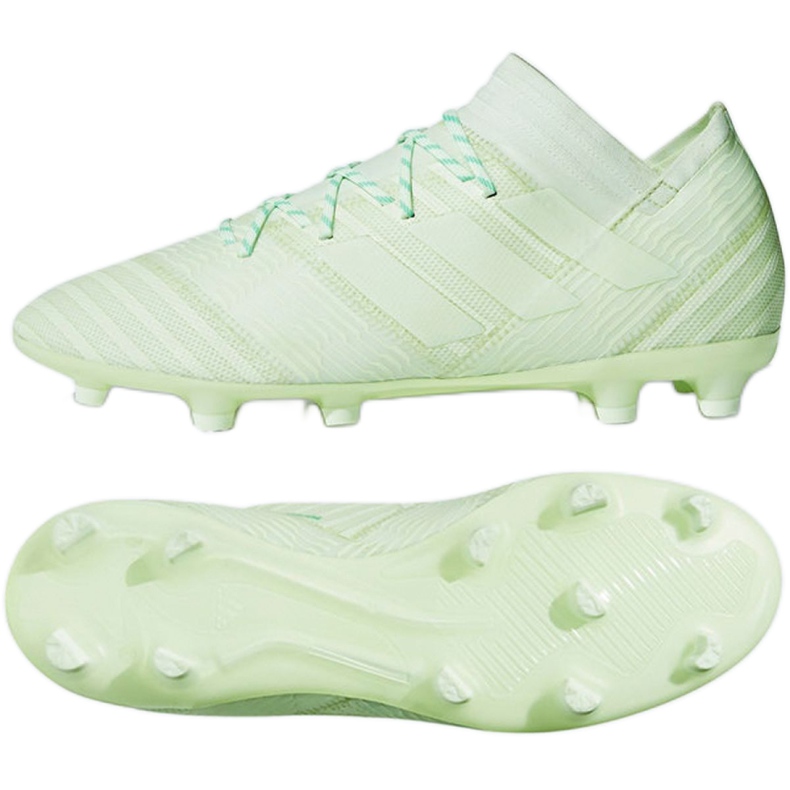 Adidas Nemeziz 17.2 Fg M CP8973 jalkapallokengät monivärinen vihreä
