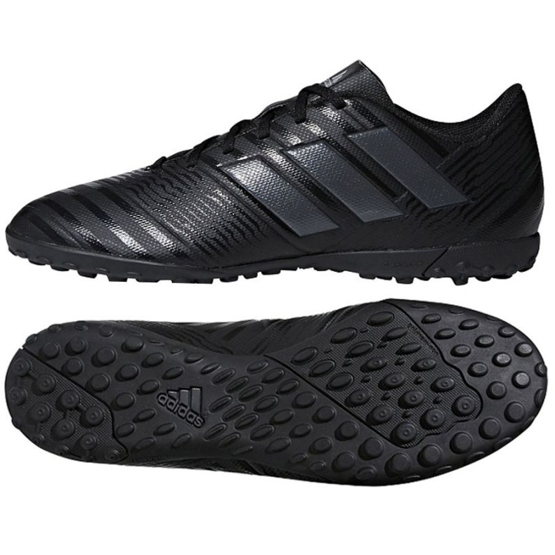 Adidas Nemeziz Tango 17.4 Tf M CP9061 jalkapallokengät musta musta