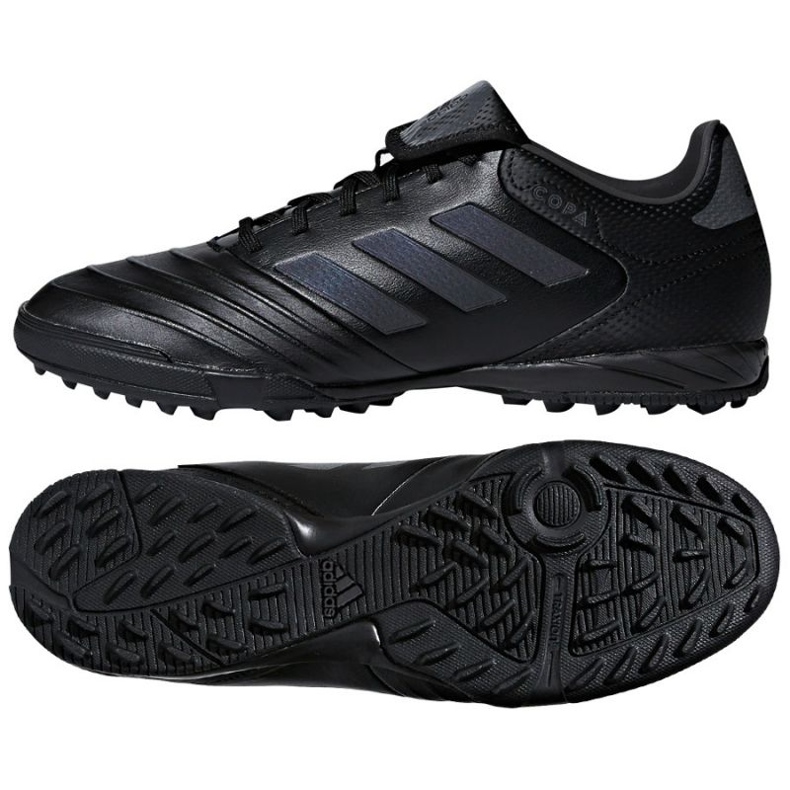 Adidas Copa Tango 18.3 Tf M CP9023 jalkapallokengät musta musta