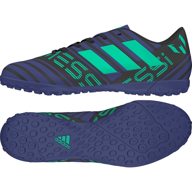 Adidas Nemeziz Messi Tango 17.4 Tf M CP9072 jalkapallokengät monivärinen musta