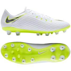 Nike Hypervenom Phantom 3 Academy Ag Pro M AJ6710-107 jalkapallokenkä valkoinen valkoinen