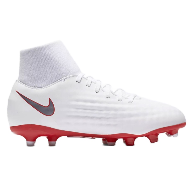 Nike Magista Obra 2 Academy Df Fg Jr AH7313-107 jalkapallokengät monivärinen valkoinen