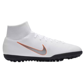 Nike Mercurial SuperflyX 6 Club Tf M AH7372-107 jalkapallokengät valkoinen valkoinen