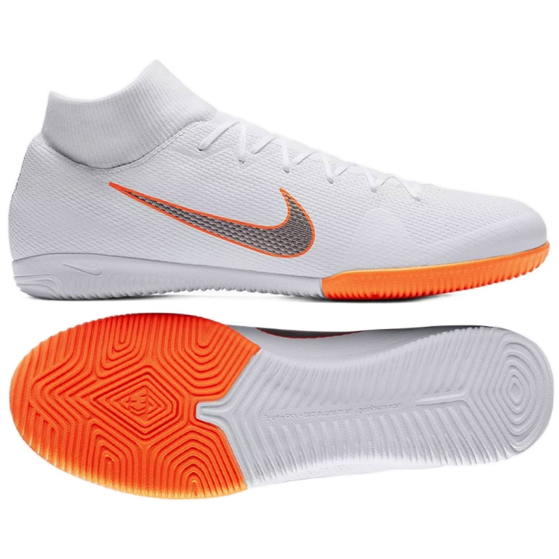 Sisäkengät Nike Merurial Superflyx 6 Academy Ic M AH7369-107 valkoinen valkoinen