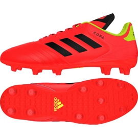 Adidas Copa 18.3 Fg M DB2461 jalkapallokengät punainen punainen