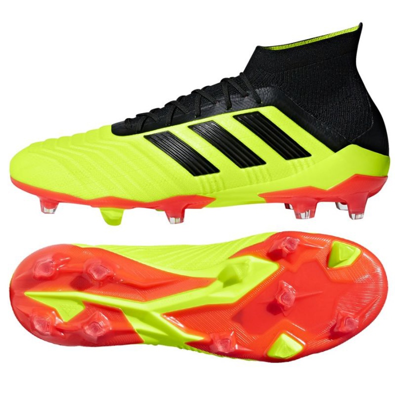 Adidas Predator 18.1 FG M DB2037 jalkapallokengät ns noin ns vol y