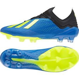 Adidas X 18.1 Fg M CM8365 jalkapallokengät tummansininen