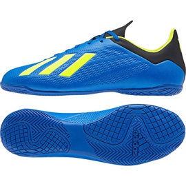 Adidas X Tango 18.4 In M -jalkapallokengät tummansininen