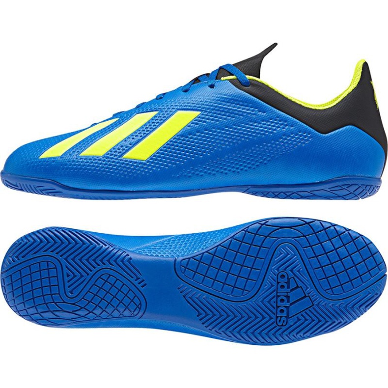 Adidas X Tango 18.4 In M -jalkapallokengät laivastonsininen