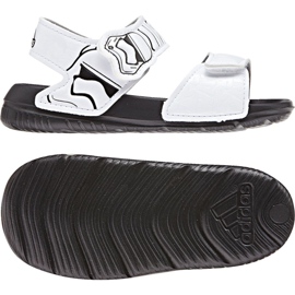 Adidas Star Wars AltaSwim Jr CQ0128 sandaalit valkoinen musta
