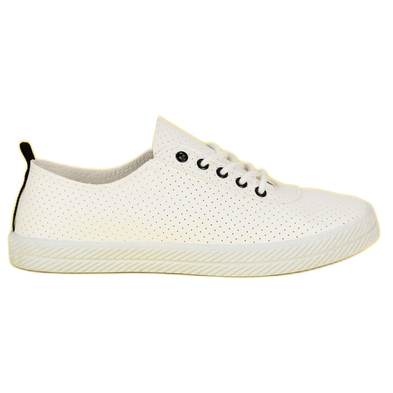 Kylie Avoimet sidotut lenkkarit valkoinen