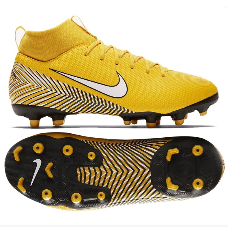Nike Mercurial Superfly 6 Academy Mg Jr AO2895-710 jalkapallokengät monivärinen keltainen