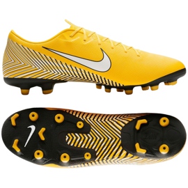 Nike Mercurial Vapor 12 Academy Neymar Mg M AO3131-710 jalkapallokengät monivärinen keltainen