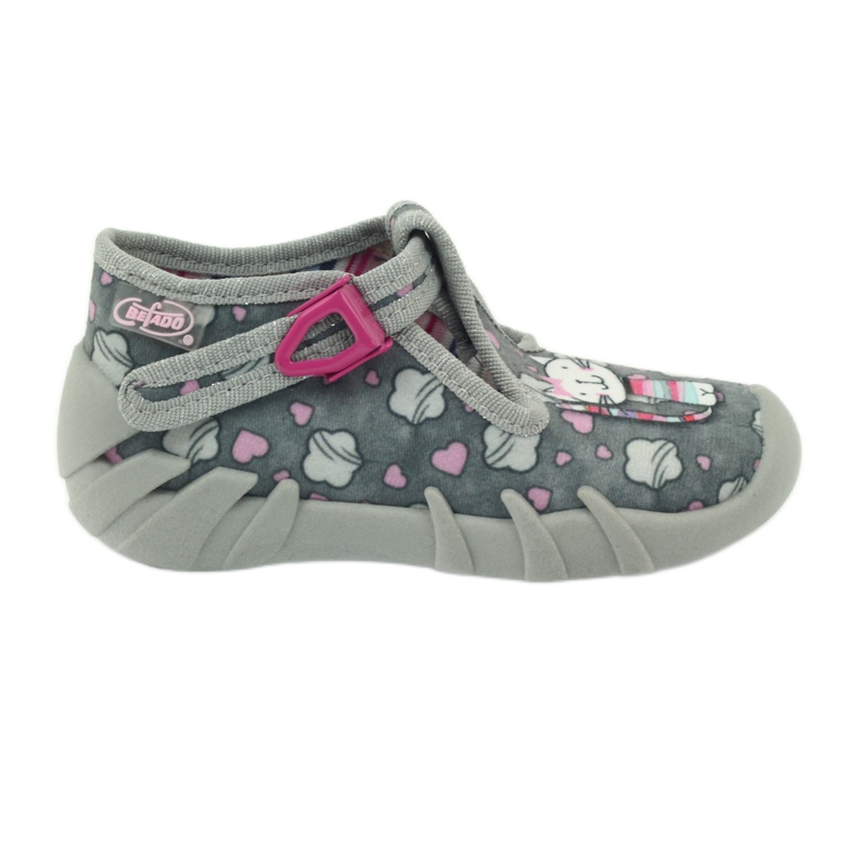 Kitten Befado 110p326 tossut valkoinen harmaa vaaleanpunainen