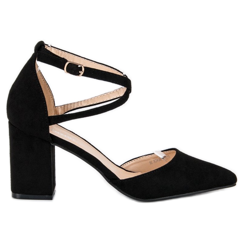 Seastar Pumput hihnalla musta