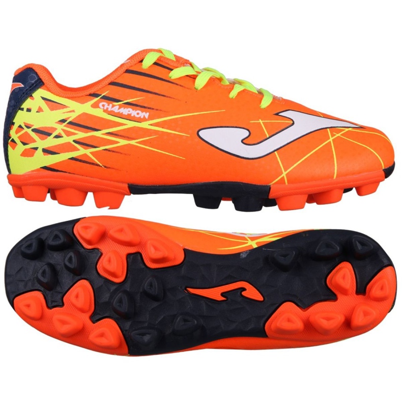 Joma Chamion 808 Orange Rubber 24 Ag Jr CHAJW.808.24 jalkapallokengät oranssi oranssi