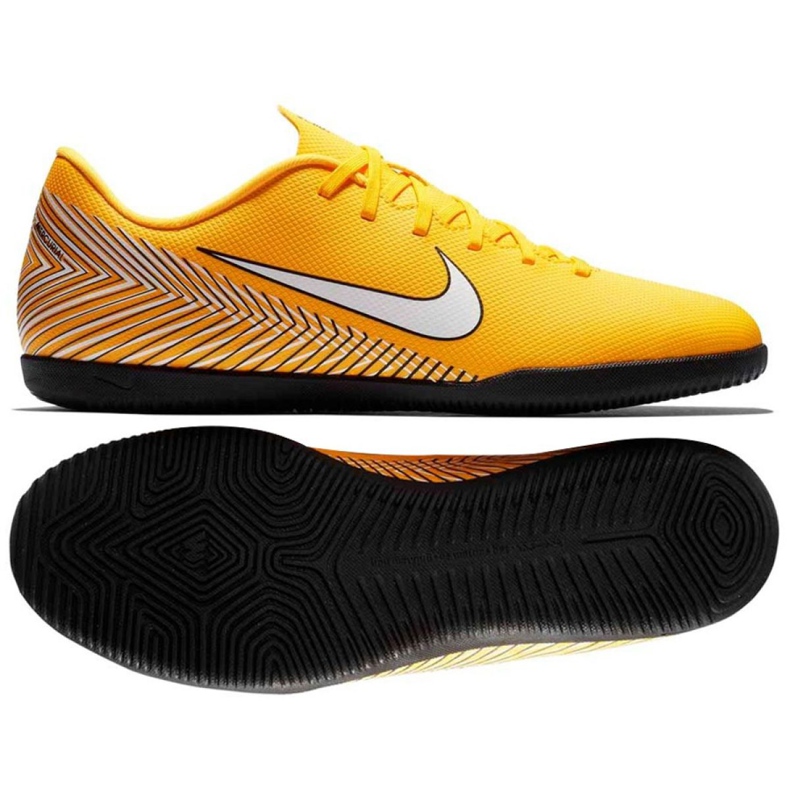 Sisäkengät Nike Mercurial VaporX 12 Club Neymar Ic M AO3120-710 keltainen keltainen