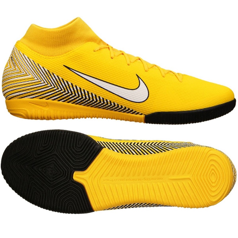 Sisäkengät Nike Mercurial Neymar SuperflyX 6 Academy Ic M AO9468-710 keltainen monivärinen